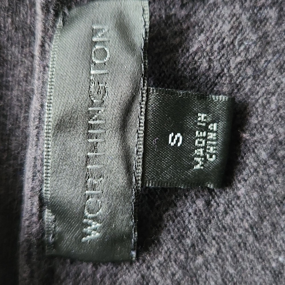 Worthington Button Up Cardigan Sweater Size Small Black - Picture 4 of 6